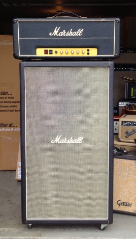 I installed a medium Marshall logo to match my head, but it's otherwise an exact replica. Oh, except for the stains.