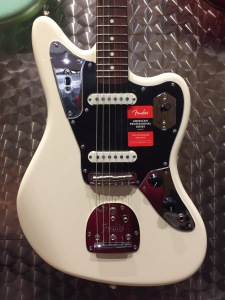 The American Pro Jaguar in Olympic White